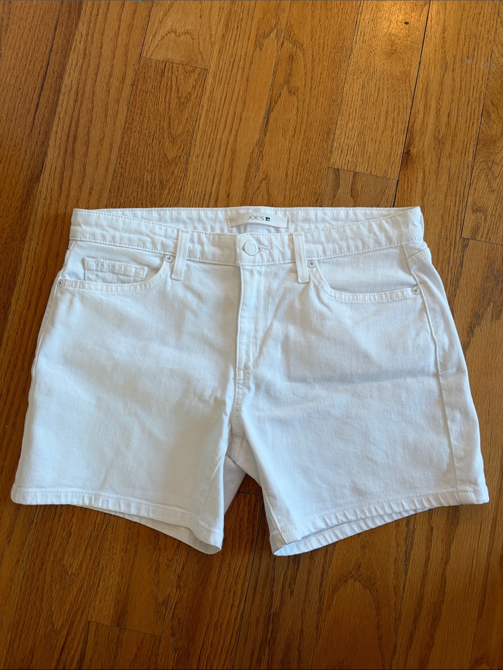 Joe's Jeans White Denim Jean Shorts